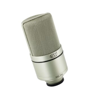 MXL 990 condenser microphone for beginner voiceover artists